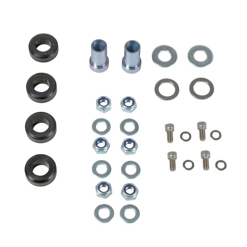 BBK Caster Camber Plate Kit - BBK 94-04 Mustang Caster Camber Plate Kit - Silver Anodized Finish