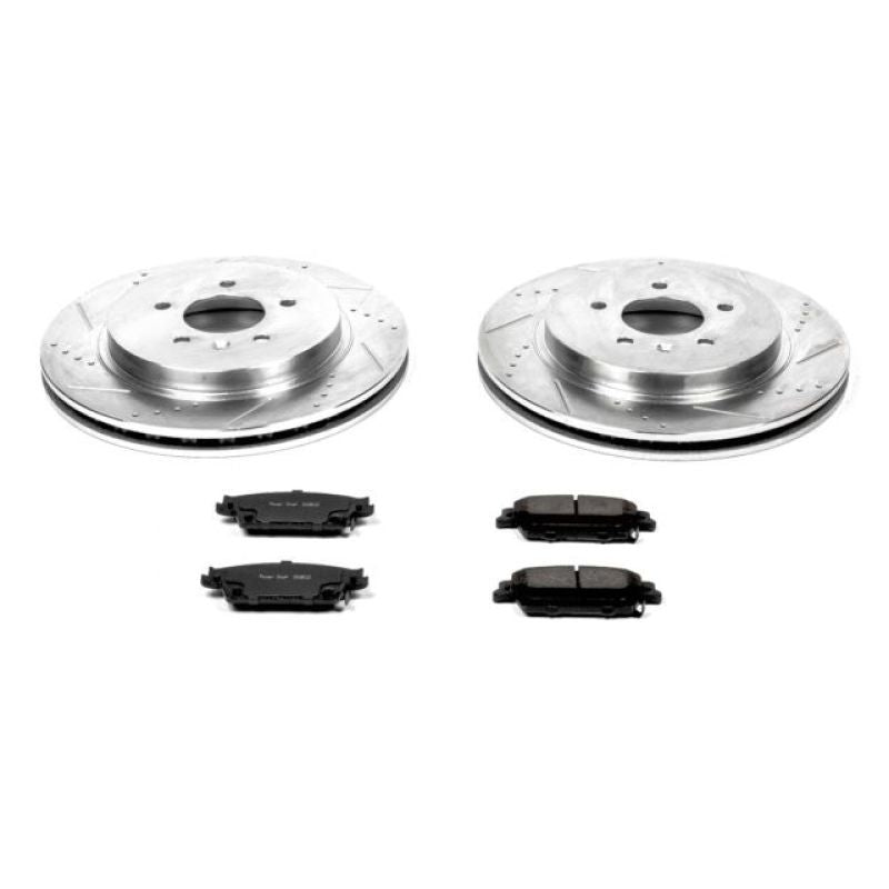 PSB Z23 Evolution Kit - Power Stop 06-07 Cadillac CTS Rear Z23 Evolution Sport Brake Kit