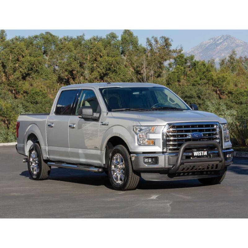 WES Nerf Bars - Premier 4 - Westin Premier 4 Oval Nerf Step Bars 91 in - Stainless Steel