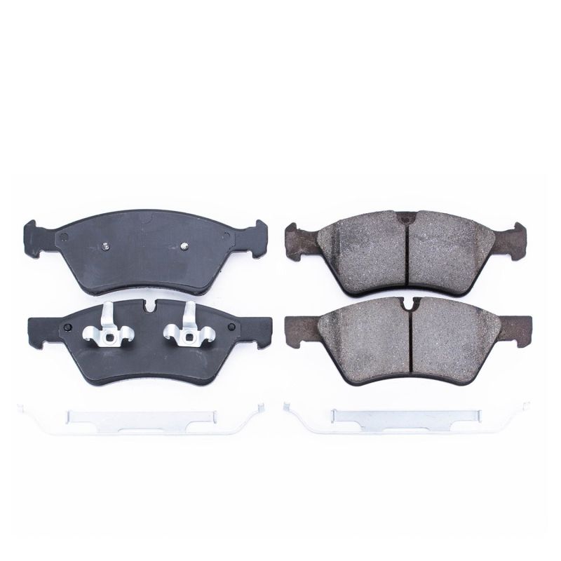 PSB Z17 Evolution Brake Pads - Power Stop 06-09 Mercedes-Benz E350 Front Z17 Evolution Ceramic Brake Pads w/Hardware