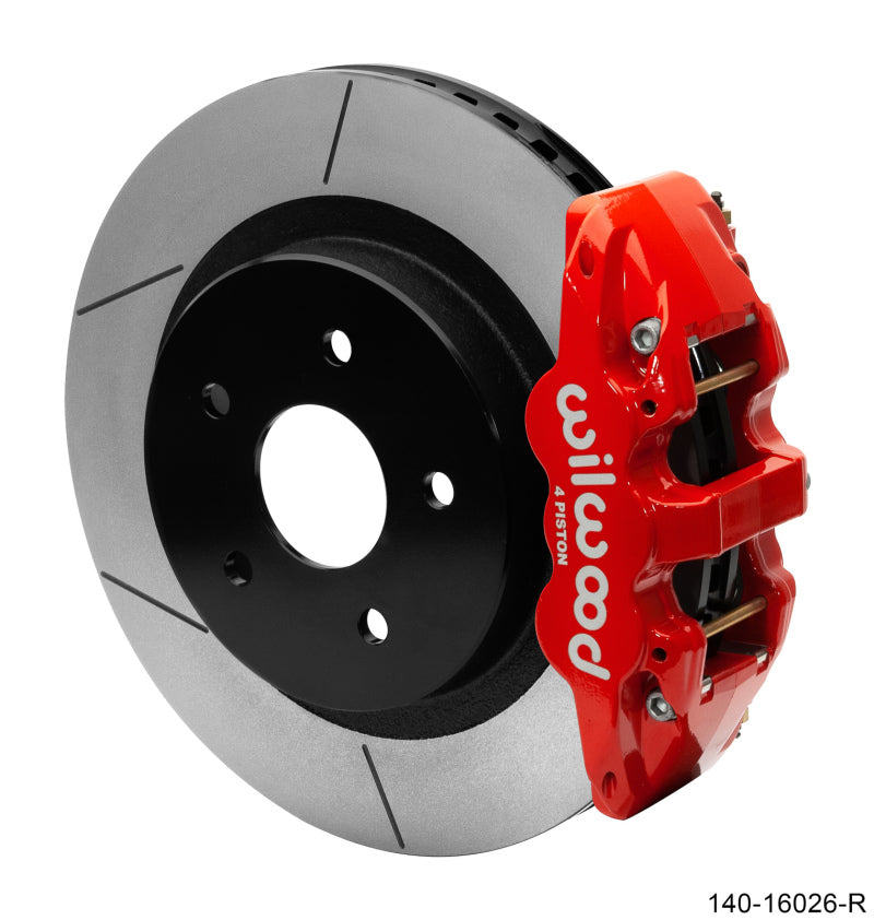 WIL Aero Brake Kit - Wilwood Aerolite 4R Rear Kit 15.00in Red 13-17 Dodge Truck 1500 - 4WD