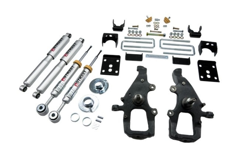BT Lower Kit w SP Shocks - Belltech LOWERING KIT WITH SP SHOCKS