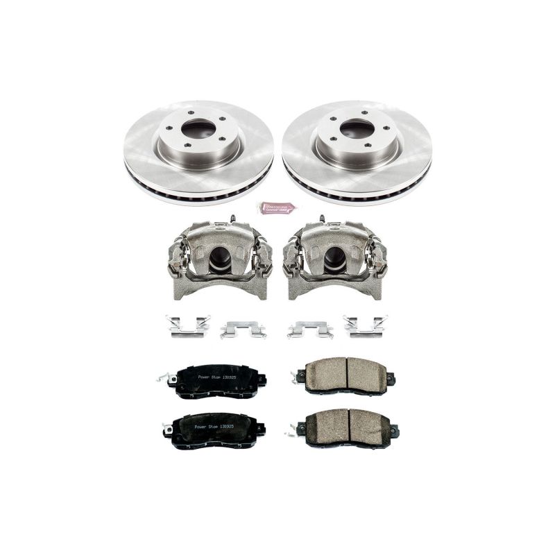 PSB Autospecialty Kit w/Cals - Power Stop 13-18 Nissan Altima Front Autospecialty Brake Kit w/Calipers