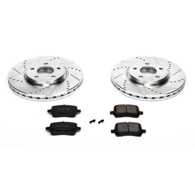 PSB Z23 Evolution Kit - Power Stop 2007 Chevrolet Cobalt Front Z23 Evolution Sport Brake Kit