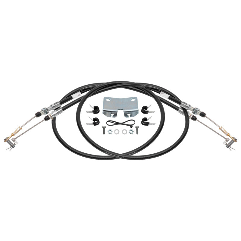 WIL Parking Brake Cable Kit - Wilwood 95-98 Nissan 240SX Parking Brake Cable Kit