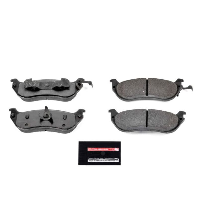 PSB Z36 Truck & Tow Brake Pads - Power Stop 96-02 Ford Crown Victoria Rear Z36 Truck & Tow Brake Pads w/Hardware