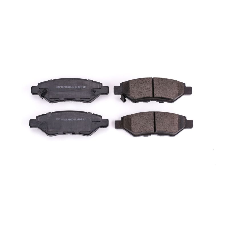 PSB Z16 Evolution Brake Pads - Power Stop 08-14 Cadillac CTS Rear Z16 Evolution Ceramic Brake Pads
