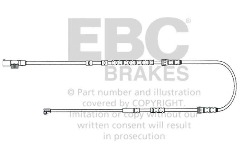 EBC Wear Leads - EBC 2010-2016 BMW Z4 3.0L (E89) Front Wear Leads