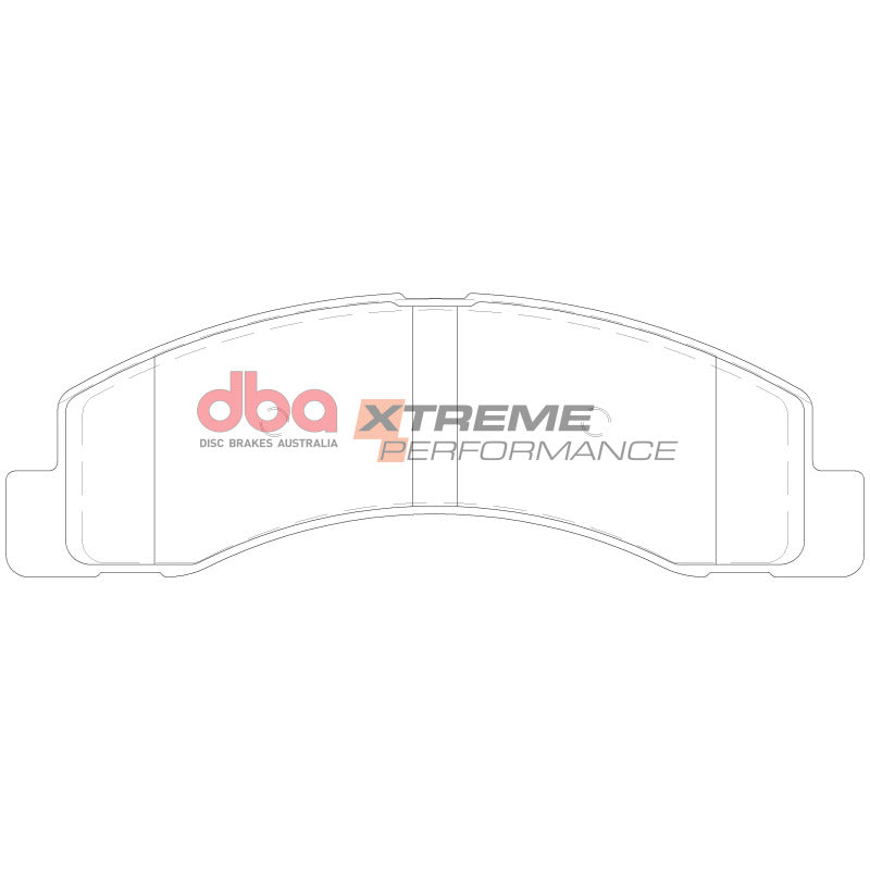 DBA XP Performance Brake Pads - DBA 99-11 Ford F-250 Super Duty 4WD/RWD Front XP Performance Brake Pads