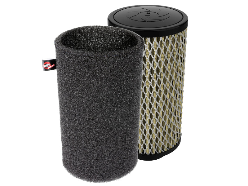 AFE Direct Fit Pro DRY S Air Filter - aFe 16-19 Polaris RZR XP Aries Powersport OE Replacement Air Filter w/ Pro GUARD 7 Air Filter w/ Pre