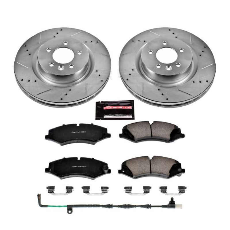 PSB Z23 Evolution Kit - Power Stop 11-16 Land Rover LR4 Front Z23 Evolution Sport Brake Kit