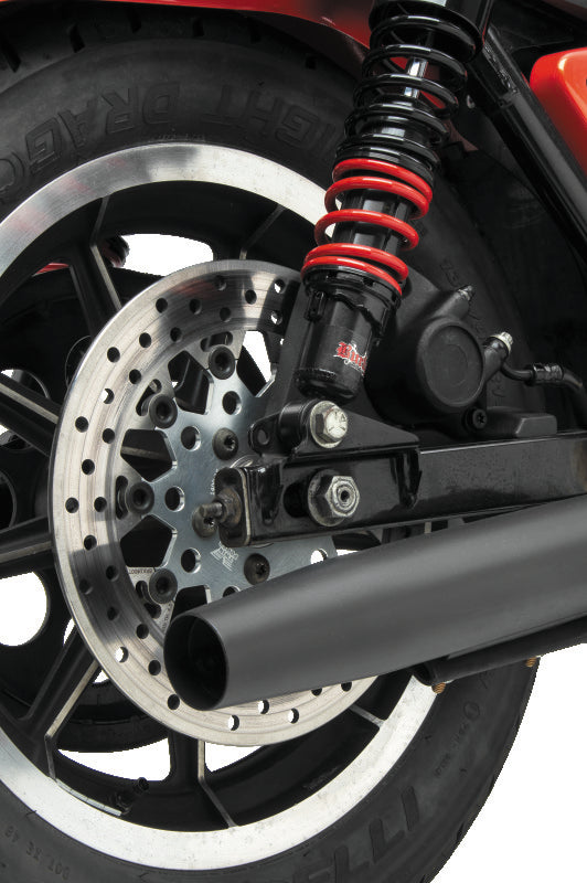 TWP Brake Rotors - Twin Power 84-17 Big Twin Exc 08-17 FLH FLT Rear 11.5 Floating Rotor Silver Mesh