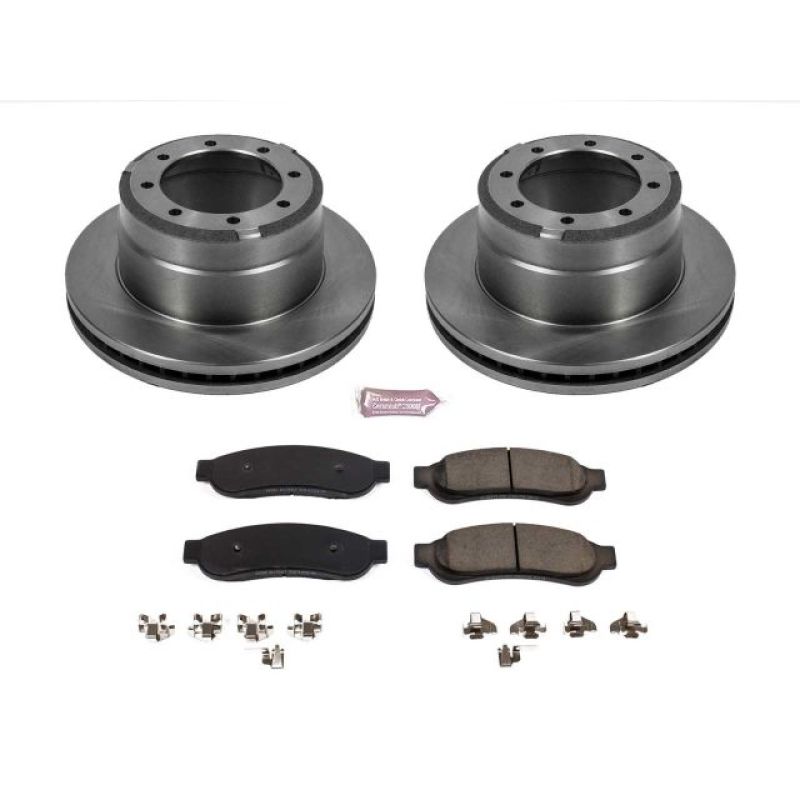 PSB Autospecialty Kit - Power Stop 10-12 Ford F-350 Super Duty Rear Autospecialty Brake Kit