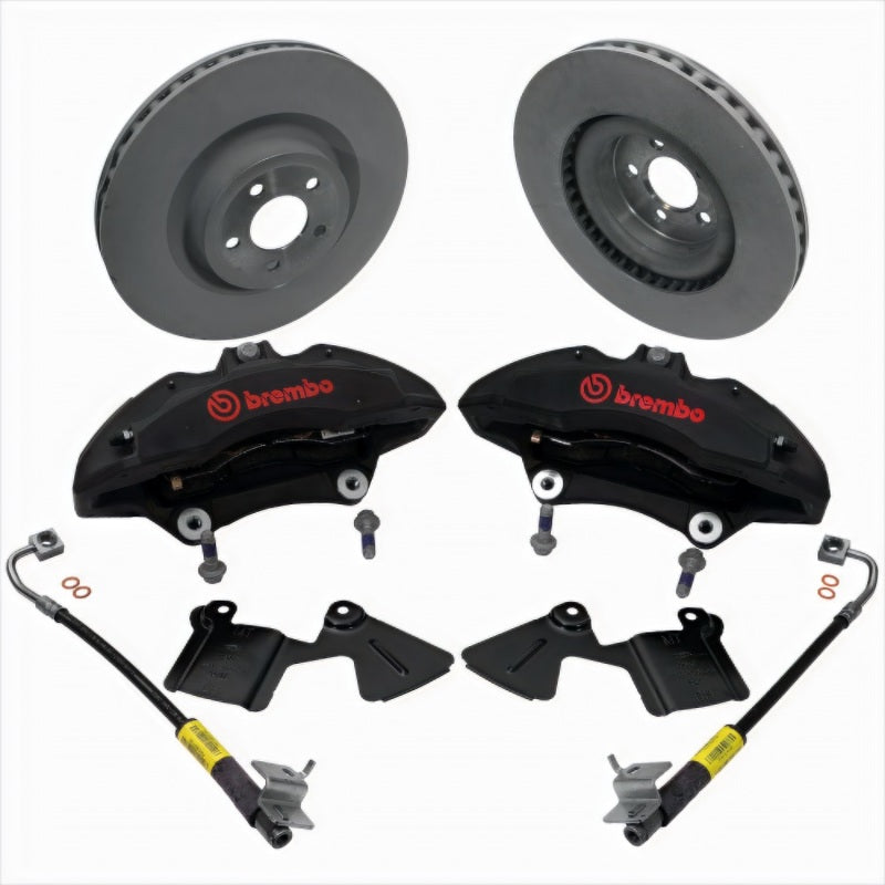 FR Brake Upgrade Kits - Ford Racing 2015-2016 Mustang Performance Pack 6 Piston Front Brake Upgrade Kit