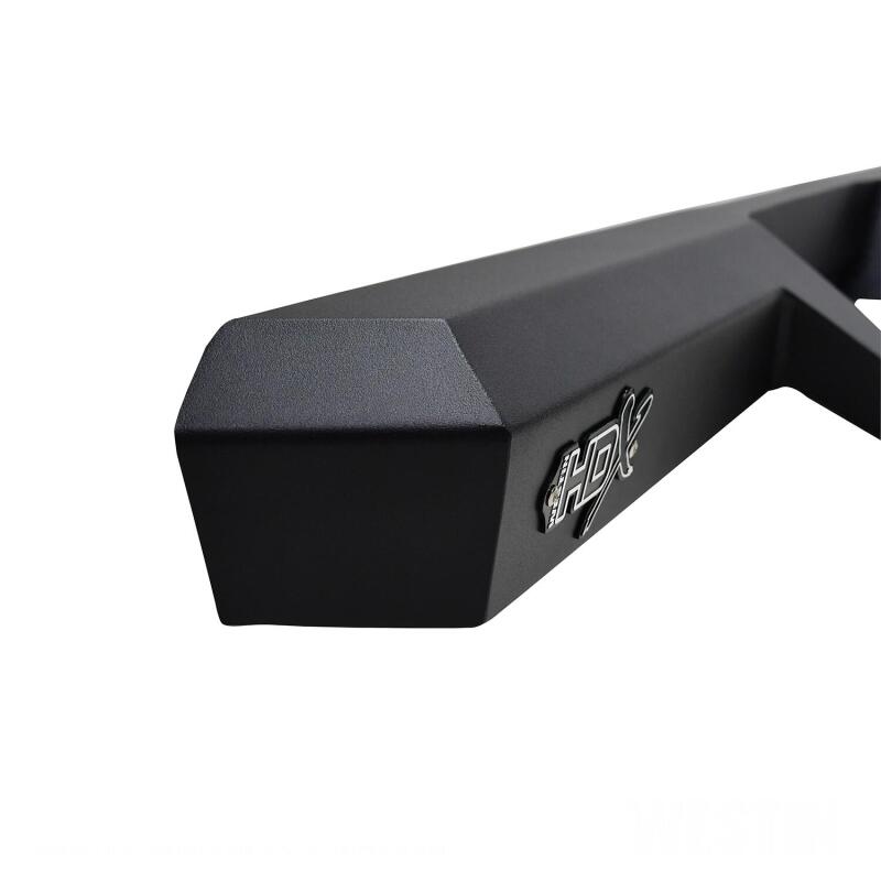 WES Nerf Bars - HDX Drop - Westin 04-13 Chevy Silverado 1500 Crew Cab 2004-2013 HDX Drop Nerf Step Bars - Textured Black