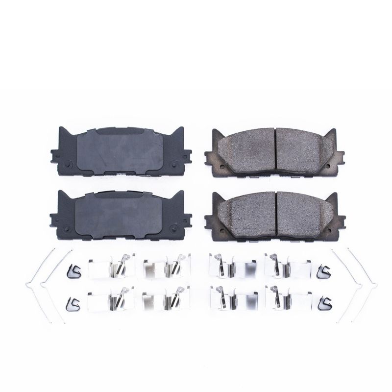 PSB Z17 Evolution Brake Pads - Power Stop 13-18 Lexus ES300h Front Z17 Evolution Ceramic Brake Pads w/Hardware