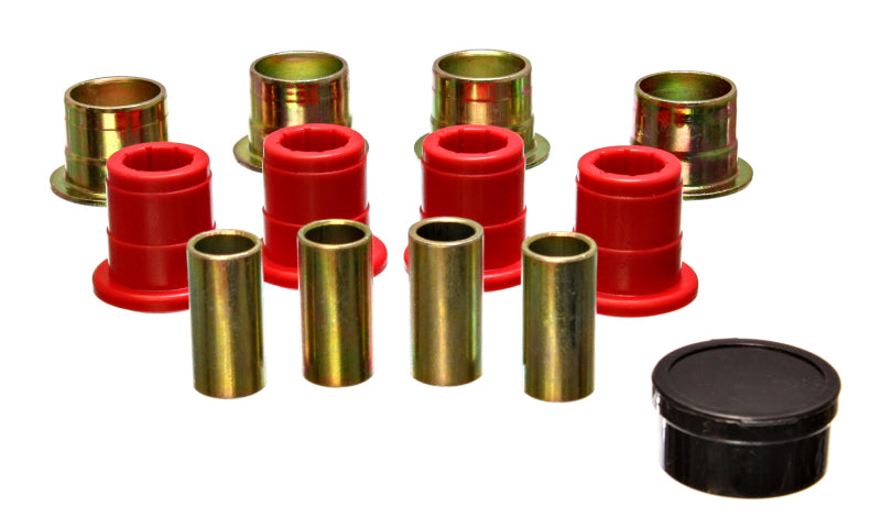 ES Cntrl Arm Bushings - Red - Energy Suspension 1/2 Set Upper Control Arm Bushing - Red