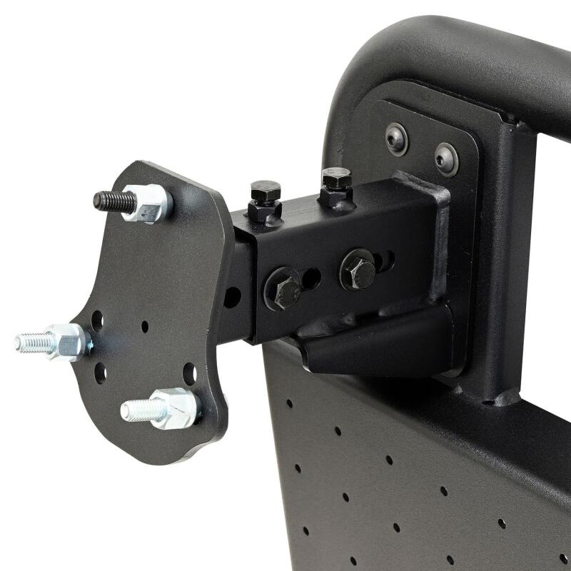 WES XTS Bumpers - Westin 18-25 Wrangler JL Accessory For XTS Rear - P/S Swingout - Tex. Blk