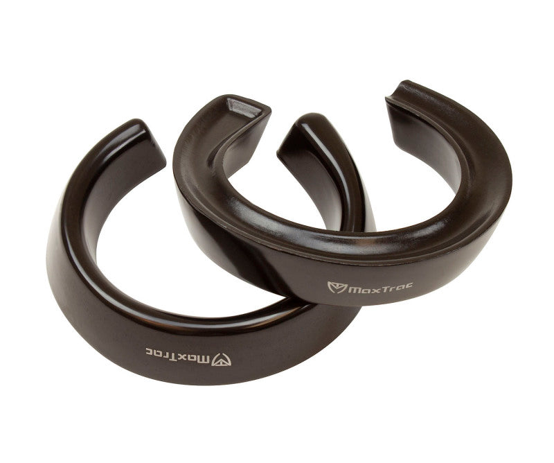 MXT Coil Spacers - MaxTrac 97-03 Ford F-150 2WD Heritage 2in Front Forged Aluminum Coil Spacers