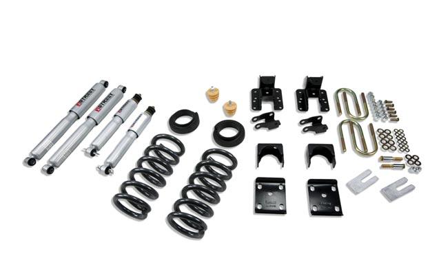 BT Lower Kit w SP Shocks - Belltech LOWERING KIT WITH SP SHOCKS