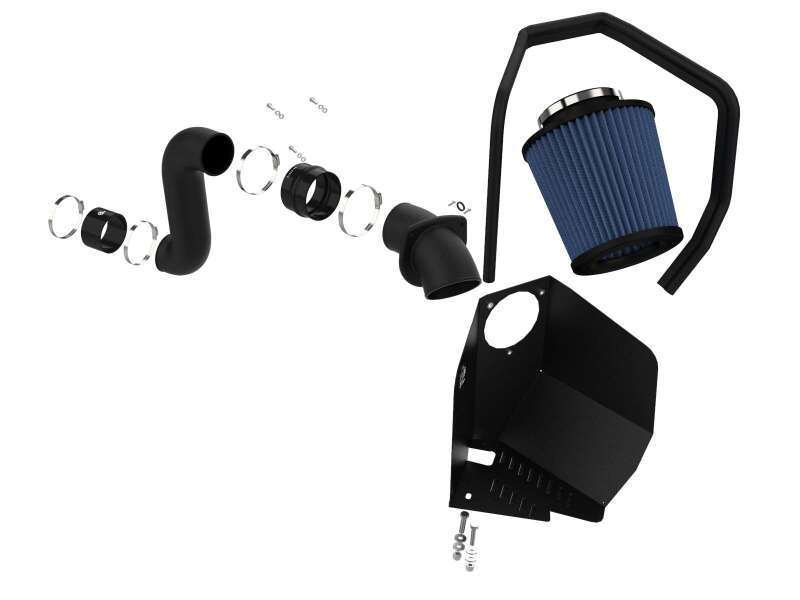 AFE Magnum FORCE Stage-2 Cold Air Intakes - aFe MagnumFORCE Intakes Stage-2 P5R AIS P5R Dodge Diesel Trucks 03-07 L6-5.9L (td)