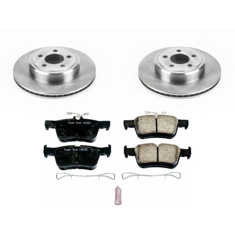 PSB Autospecialty Kit - Power Stop 13-19 Ford Fusion Rear Autospecialty Brake Kit