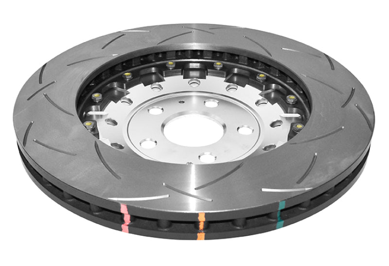 DBA 5000 Series Slotted Rotors - DBA 12-13 Audi TT Quattro RS (370mm Front Rotor) Front 5000 Series Slotted Rotor w/Sliver Hat