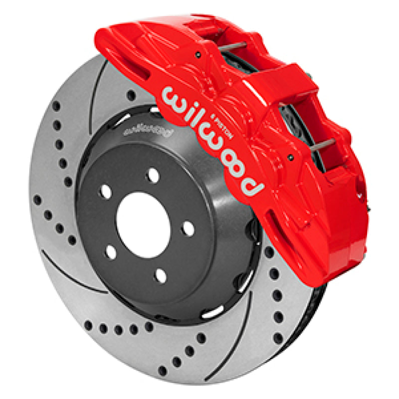 WIL SX6R Brake Kit - Wilwood 15-23 Mustang Front Kit SX6R Lug Drive
