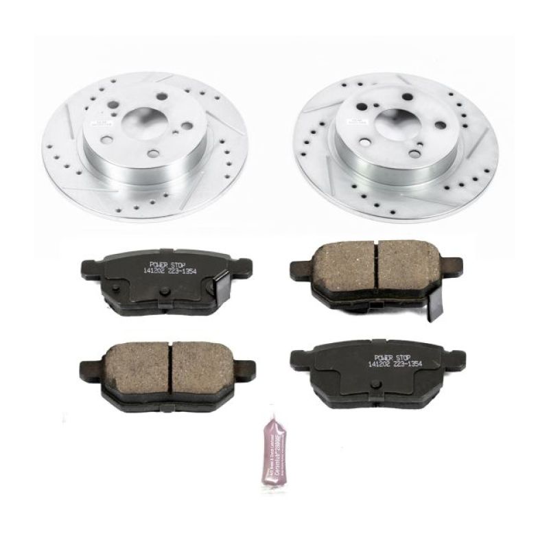 PSB Z23 Evolution Kit - Power Stop 11-16 Scion tC Rear Z23 Evolution Sport Brake Kit