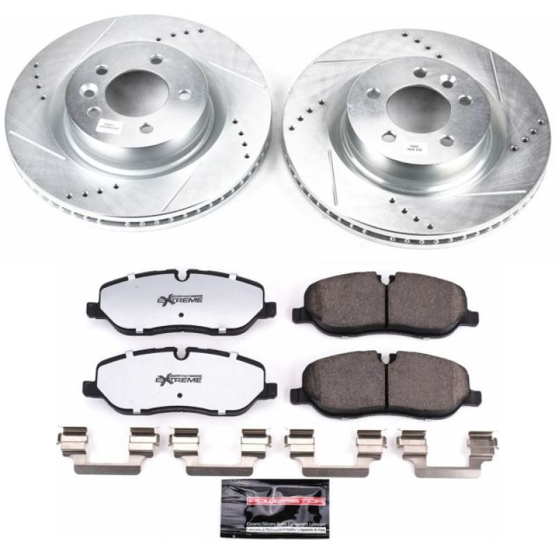 PSB Z36 Truck & Tow Kit - Power Stop 05-09 Land Rover LR3 Front Z36 Truck & Tow Brake Kit