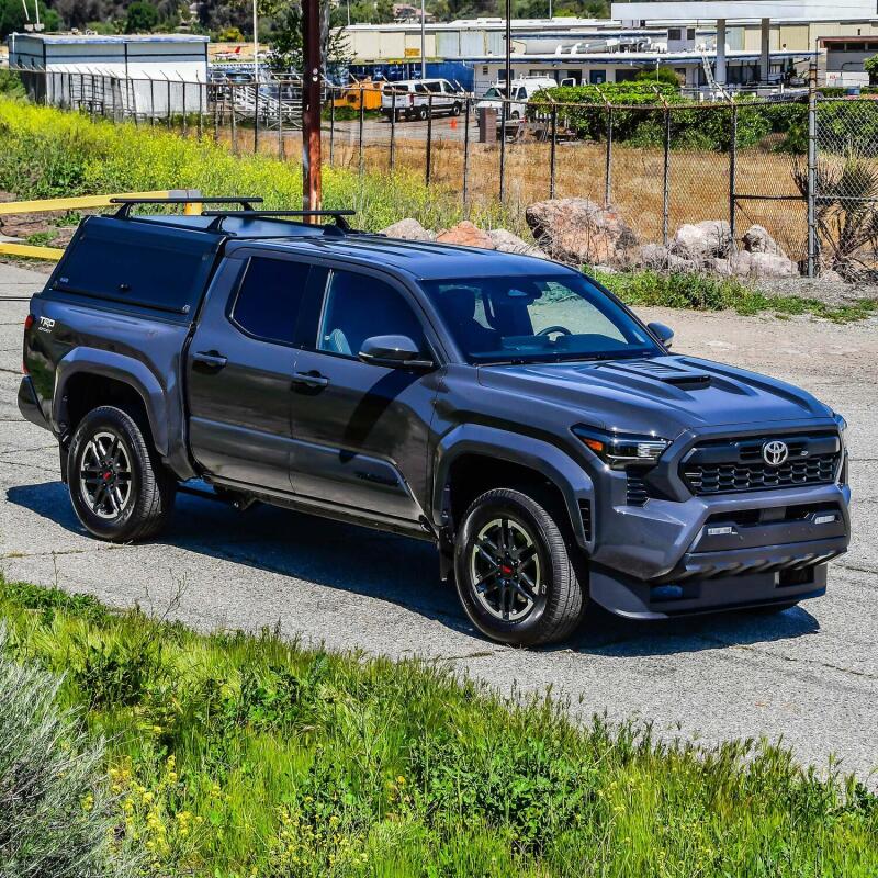 WES EXP Truck Caps - Westin EXP Truck Cap COMPLETE KIT A + BS (24-25 Toyota Tacoma 5ft. Bed) - Black