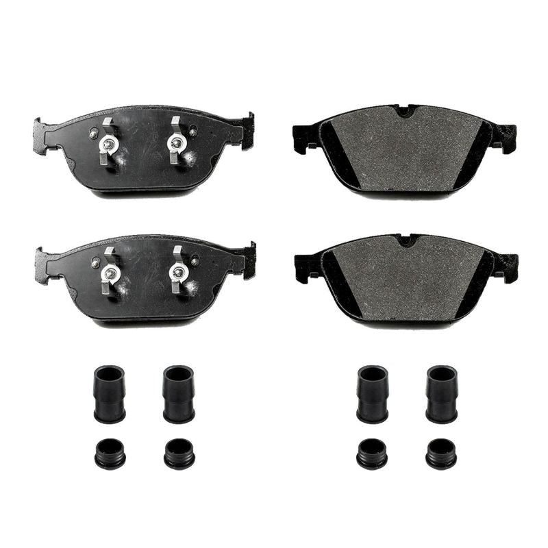 PSB Z17 Evolution Brake Pads - Power Stop 11-18 Audi A8 Quattro Front Z17 Evolution Ceramic Brake Pads w/Hardware