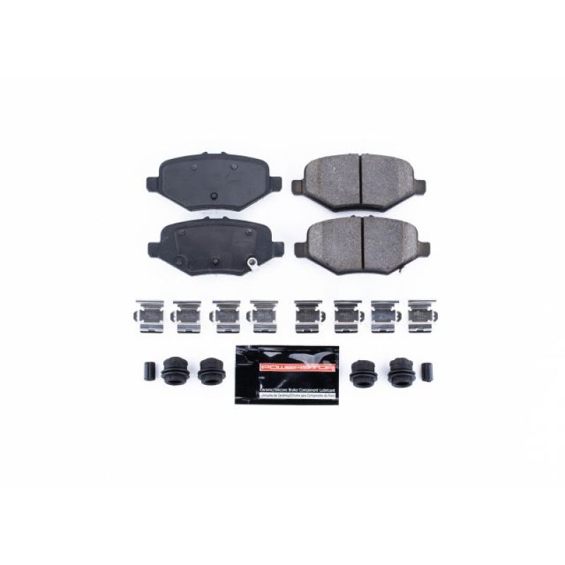 PSB Z23 Evolution Brake Pads - Power Stop 13-16 Ford Explorer Rear Z23 Evolution Sport Brake Pads w/Hardware
