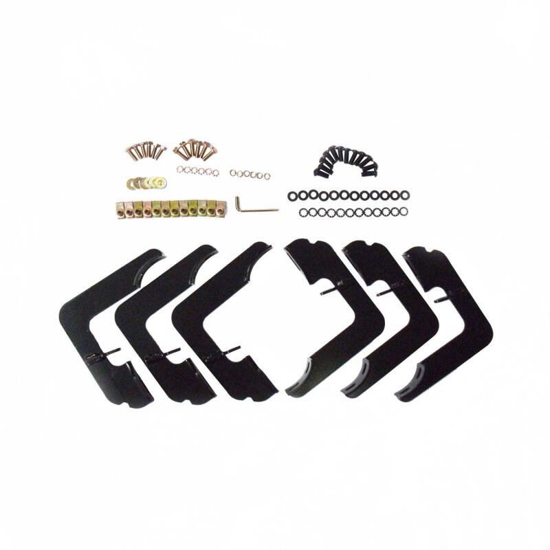 WES Nerf Bars - PRO TRAXX 4 - Westin 2007-2013 Chevy Silverado 1500 Crew Cab PRO TRAXX 4 Oval Nerf Step Bars - SS