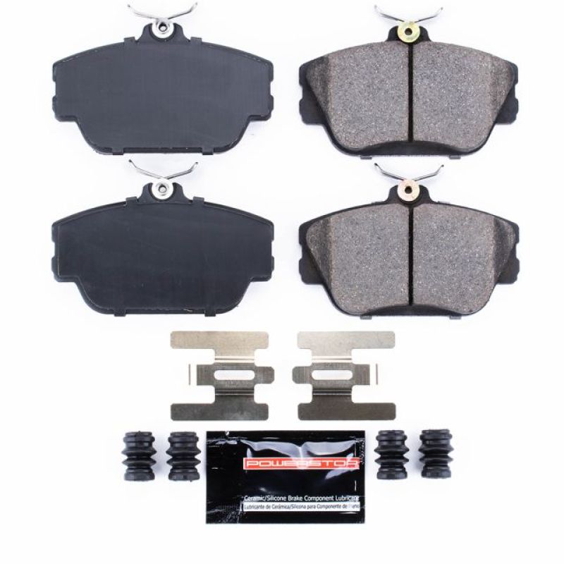 PSB Z23 Evolution Brake Pads - Power Stop 95-99 Ford Taurus Front Z23 Evolution Sport Brake Pads w/Hardware