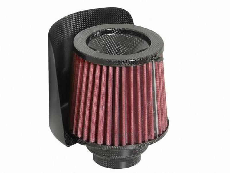 BMC Carbon Racing Filters - BMC Universal 90mm Conical Carbon Racing Filter w/Shield