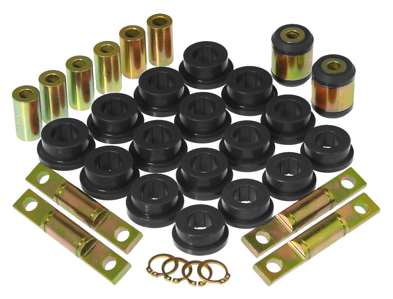 PRO Control Arm Bushings - Blk - Prothane 01-02 Honda Civic Rear Control Arm Bushings - Black