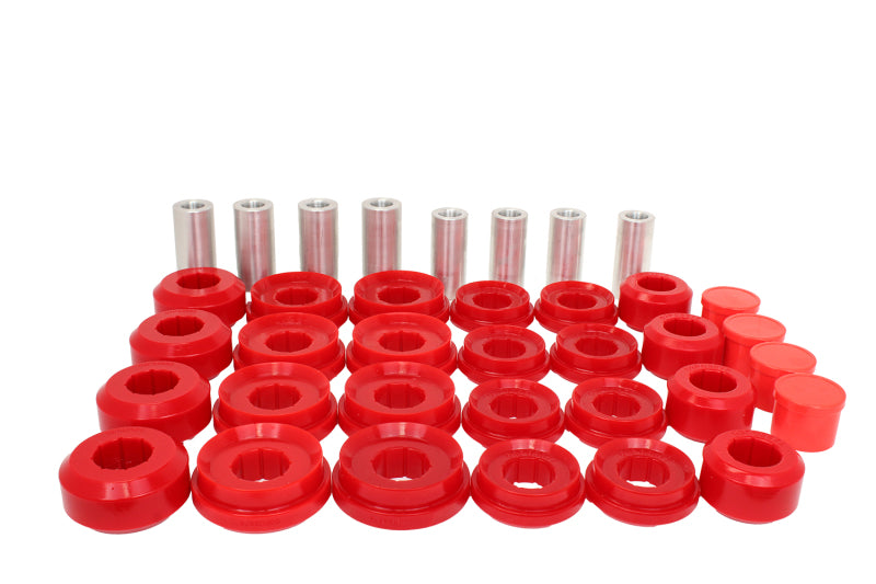 ES Cntrl Arm Bushings - Red - Energy Suspension 14-18 Dodge RAM 2500/3500 Rear Control Arm Bushing Set - Red
