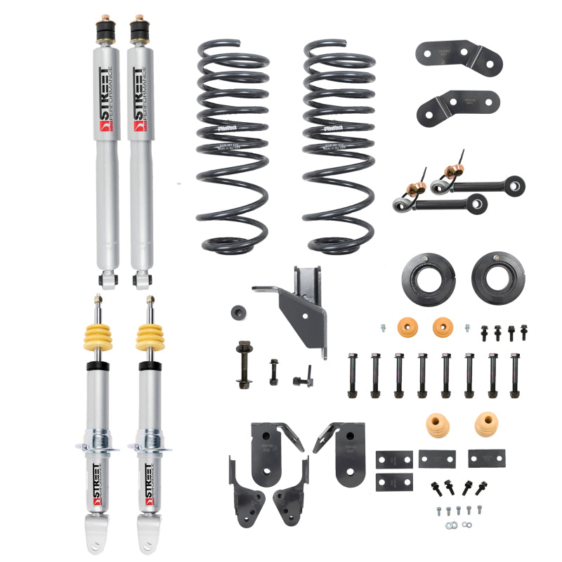 BT Lower Kit w SP Shocks - Belltech LOWERING KIT 2019+ Dodge Ram 1500 2WD/4WD 1-3F / 4-5R