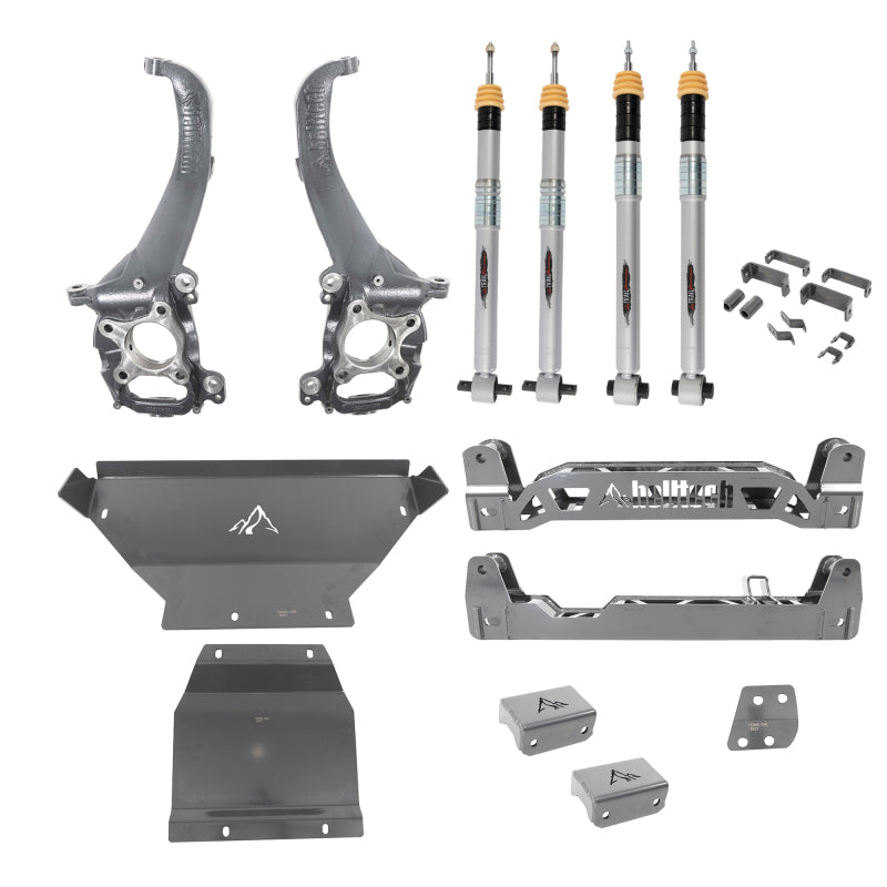 BT Lift Kits - Belltech 2021+ Ford Bronco Trail Performance 4in-7.5in Lift Lift Kit