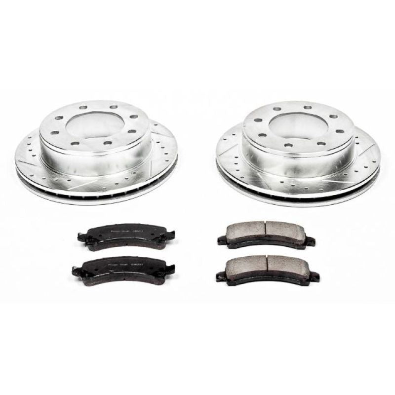 PSB Z23 Evolution Kit - Power Stop 03-17 Chevrolet Express 2500 Rear Z23 Evolution Sport Brake Kit