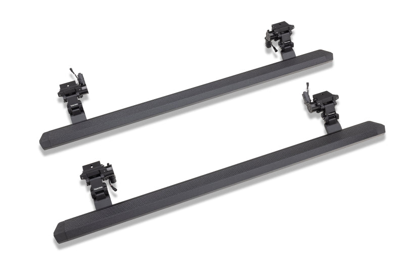 GOR RealTruck VoltStep Running Boards - RealTruck 20-24 Jeep Gladiator CC 4dr VoltStep Electric Running Board Kit - Bedliner Coating