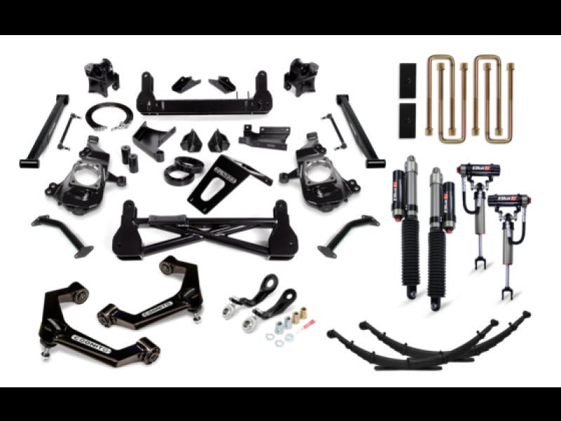 COG Lift Kit - Elite - Cognito 20-24 Chevy/GMC Silv/Sierra 2500/3500 HD 2WD/4WD 7in Elite Lift Kit w/ Elka 2.5 RR Shocks