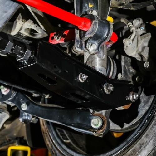 BX Lower Control Arms - BLOX Racing Rear Lower Control Arms - Black (2013+ Subaru BRZ/Toyota 86 / 2008-2023 Subaru WRX/STI)
