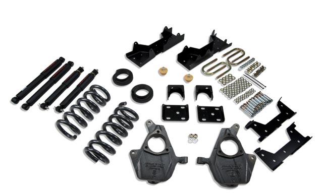 BT Lowering Kit w ND2 Shocks - Belltech LOWERING KIT WITH ND2 SHOCKS