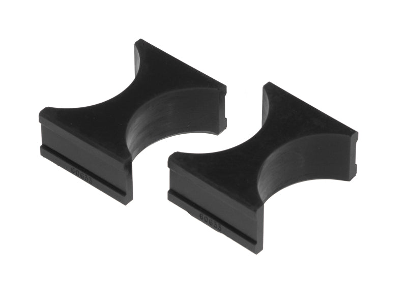 PRO Shock Bushings - Blk - Prothane Universal Shock Reservoir Mounts - 2.5/2.5 Diameter - Black