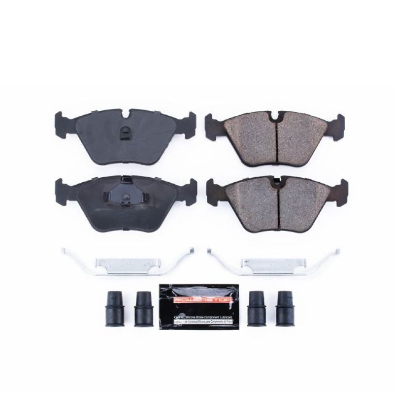 PSB Z23 Evolution Brake Pads - Power Stop 89-91 Audi 200 Front Z23 Evolution Sport Brake Pads w/Hardware