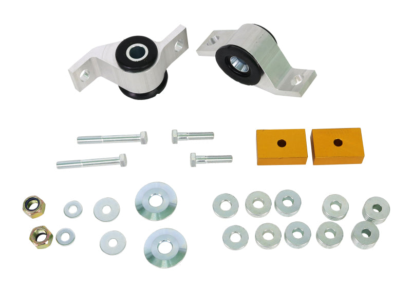 WL Anti-Lift Kits - Whiteline 02-07 Subaru WRX / 03-07 Impreza Non-Turbo / 04-07 STi Front Race Anti-Dive Caster Kit