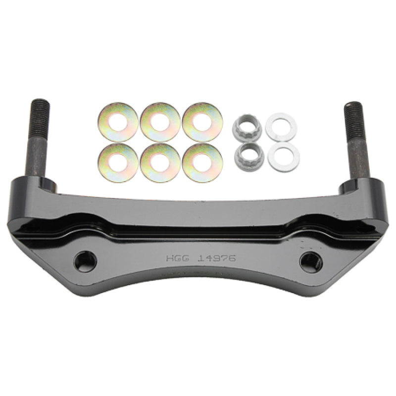 WIL Caliper Brackets - Wilwood AERO6 Caliper MT Bracket Kit BMW E46/M3