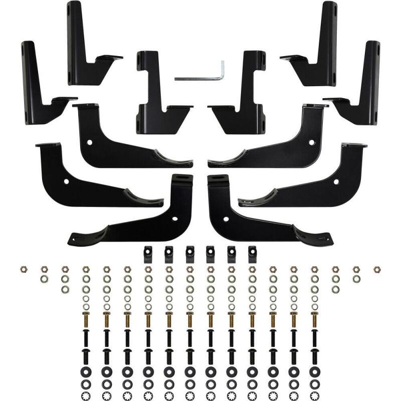 WES Nerf Bars - PRO TRAXX 4 - Westin 20-24 Jeep Gladiator PRO TRAXX 4 Oval Nerf Step Bars - Stainless Steel